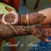 Henna Design Hands and Arm