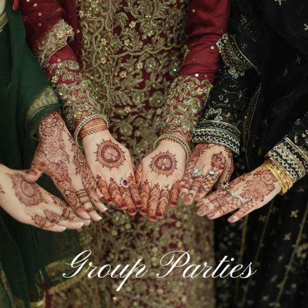 Henna Design Group Party